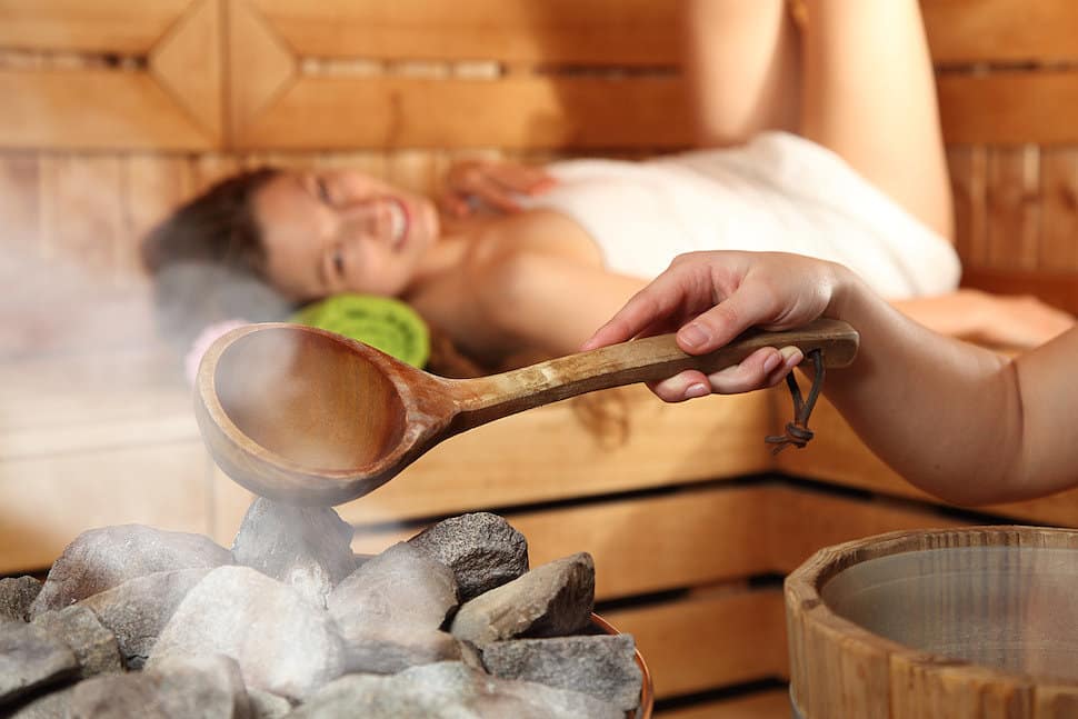 Sauna therapy at Unique Cosmetology